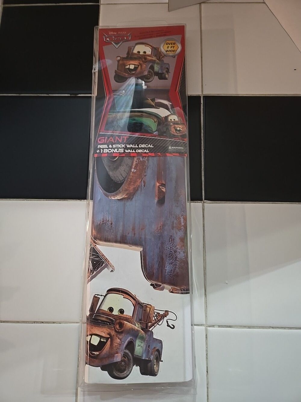 New Disney Pixar Cars Giant MATER Wall Decals Kids Room Decor Stickers RMK1519GM